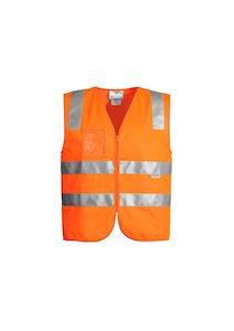 Syzmik 1: ZV998 Hi Vis Zip Vest - Seconds