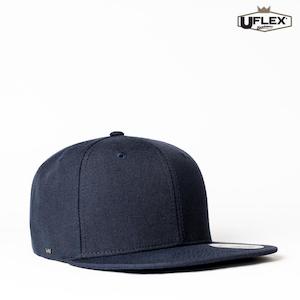 Uflex Hats: U15606 Flat Peak Snapback Caps