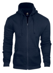 Basic Pullovers: 1528 Aussie Pacific Queenscliff Zip Mens Hoodies