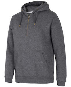 Basic Pullovers: S3FHZ JB's C OF C 1/2 BRASS ZIP HOODIE