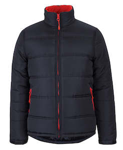 Basic Jackets: 3ACJ JB's PUFFER CONTRAST JACKET