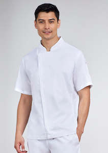 Chef Wear: CH330MS Bizcollection Alfresco Mens Short Sleeve Chef Jacket