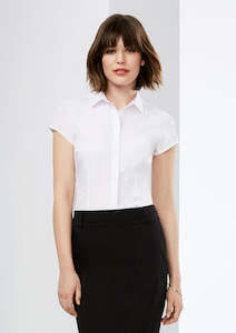 Uniform: S812LS Ladies Euro Short Sleeve Shirt