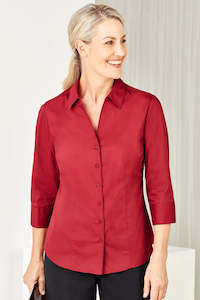 Uniform: S770LT BizCollection Monaco Ladies ¾ Sleeve Shirt
