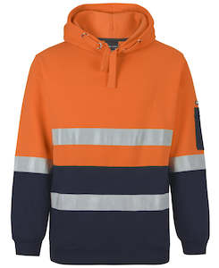 Jbs Wear Apparel: 6DPOH JB's Hi Vis (D+N) Pull Over Hoodie