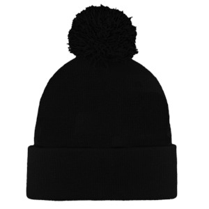 Beanies: B1900 Headwear24 Cuffed Knitted Pom Pom Beanie