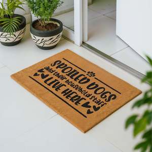 Coir Mats: Spoiled Dogs