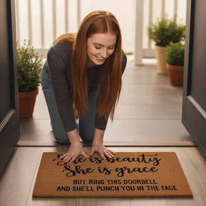 Coir Mats: Funny Partner