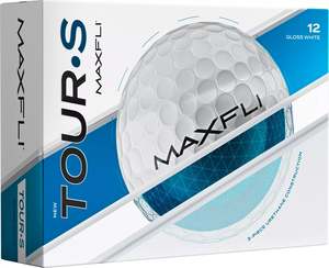 Maxfli: Maxfli Tour S 2025 - Gloss White - 12 Balls