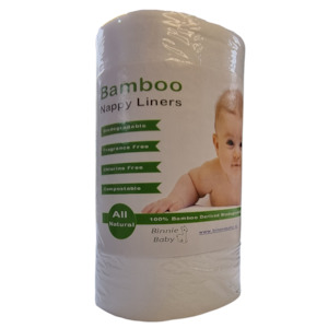 Nappies Changing: Bamboo Liner roll (100 sheets)