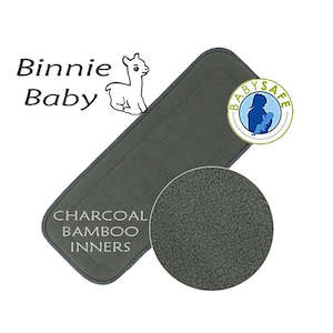 Nappies Changing: Bamboo Charcoal Inners Pack of 3