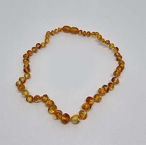 Child Amber: Child amber necklace - Honey
