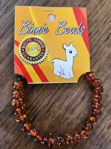 Pharmacy Or Health: Adult Amber bracelet - Cognac