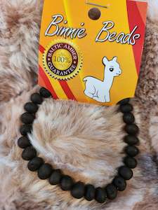 Pharmacy Or Health: Mens Amber bracelet - Cherry (raw stone)