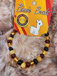 Adults Amber bracelet - Multi