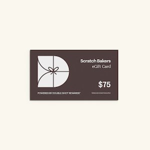 Scratch Bakers eGift Card - DOUBLE SHOT REWARDS®