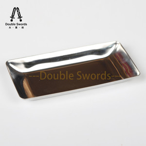Products: Needle Tray (Stainless Steel) Double Swords