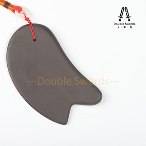 Bian Stone Scrapping (Guasha, wing shape) Double Swords