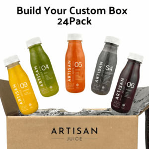 24-Pack Custom Juice Cleanse Cold-Pressed & NZ-Wide Delivery