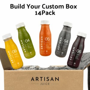 14-Pack Custom Juice Cleanse Cold-Pressed, Delivered NZ-Wide