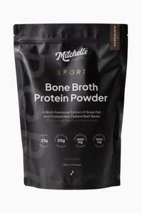 Customer Favourites: Mitchells Nutrition Bone Broth Protein Powder SPORT | Chocolate
