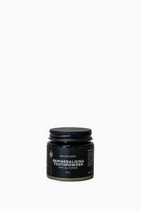 Personal Care: Nature Body Remineralising Tooth Powder Mint and Licorice 50g