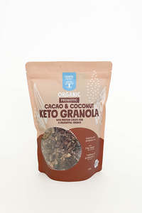 Organic Grocery Collection: Chantal Organics Keto Granola Cacao & Coconut