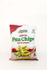 Ceres Organics Pea Chips Salt & Pepper