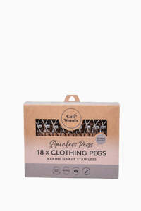 Caliwoods Stainless Clothing Pegs