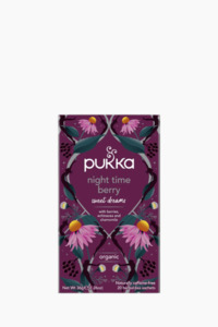 Grocery Pantry: Pukka Night Time Berry Organic Tea 20 Bags