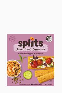 Spliits Crispbread Sweet Potato 130g