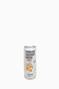 Tea Beverages: Sparking Coconut Water Ginger 320ml