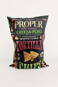 Proper Crisps Tortilla Chips Cheeza-Peno 150g