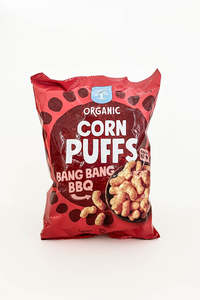 Chantal Organics Corn Puffs Bang bang BBQ