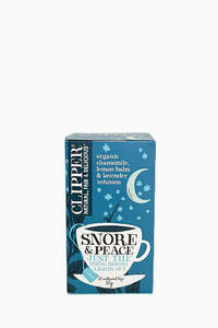 Clipper Tea Collection: Clipper Organic Snore & Peace Tea 20 Bags