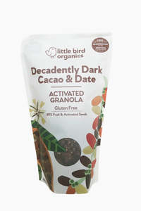 Little Bird Organics: Little Bird Decadently Dark Cacao & Date Granola