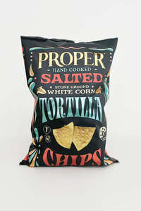 Proper Crisps Tortilla Chips Salted
