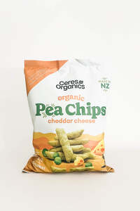 Ceres Organics Pea Chips Cheddar Cheese