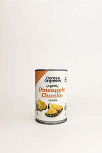 Ceres Organics Collection: Ceres Pineapple Chunks 400g