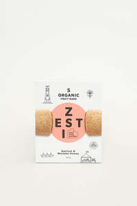 Kids: Zesti Fruit Bars Apricot & Manuka Honey