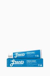 Personal Care: Grants Natural Toothpaste Fresh Mint