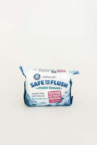 Moist Tissues Safe To Flush