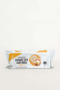 Snacks: Ceres Organics Brown Rice Crackers Cheese