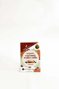 Ceres Organics Coconut Wafer Rolls Espresso