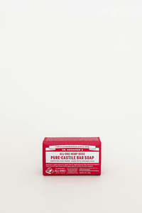 Dr Bronners Pure Castile Bar Soap Rose
