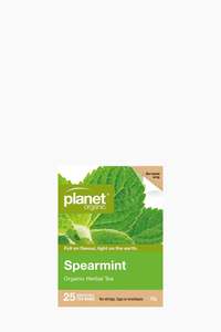 Spearmint Organic Herbal Tea