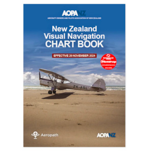 Navigation: New Zealand AOPA Visual Navigation Chart Book 2024/25