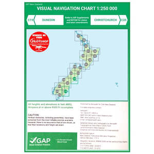 Navigation: C19/C20 VNC Dunedin Christchurch - (1:250,000) – 28 Nov 2024
