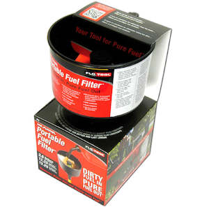 Oil Grease Fuel: Mr Funnel Portable Fuel Filter - Medium