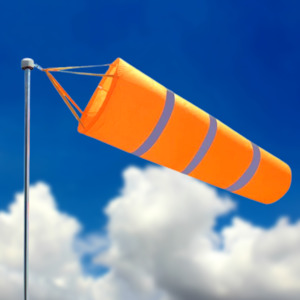 Small Portable Reflective Windsock